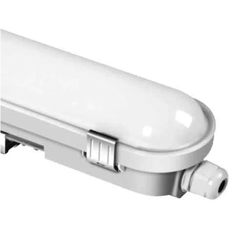 Plafoniera con LED Integrato 36W 120 cm 6000LM 6000K
