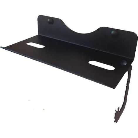 Support de rangement mural en métal jaune pour tronçonneuse, support en fer robuste pour organisation d'outils électriques, 130 mm x 40 mm (1/5)