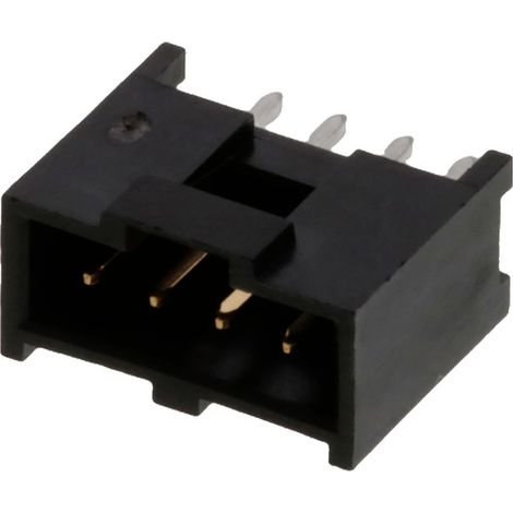Molex Barrette mâle encastrable (standard) Nbr total de pôles 4 Pas: 2.54 mm 901361204 1 pc(s) Tray W378372 (1/2)