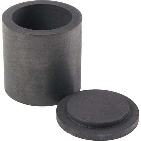 40x40mm Creuset de Fusion en Graphite Haute Pureté pour Bijoux, avec Couvercle (1/5)