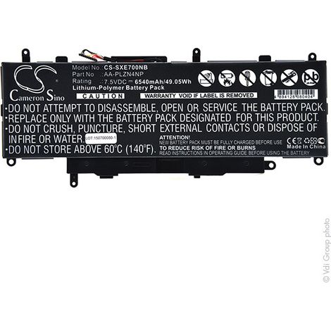NX - Batterie ordinateur portable 7.5V 6540mAh - AA-PLZN4NP (1/3)
