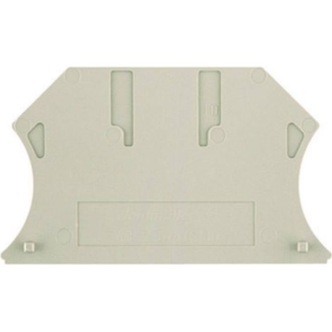 Contre-plaques et cloisons Weidmüller WAP 2.5-10 1050000000-1 1 pc(s)