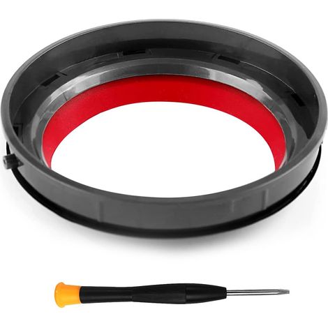 Joint D'étanchéité Fixe, Joints Fixes Compatible Avec Dyson V10/SV12, Aspirateur Pièces de Réparation et Remplacements Accessoires, Avec tournevis (1/5)