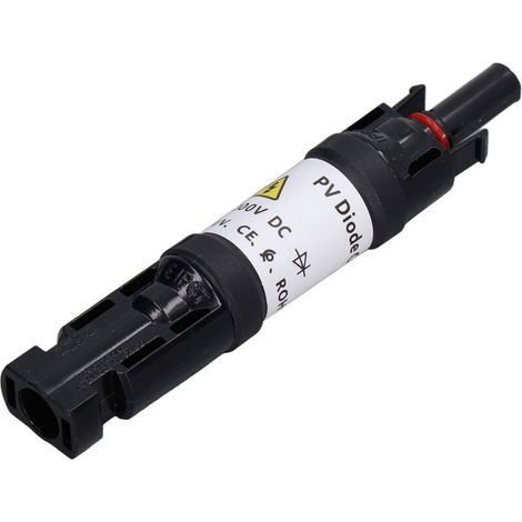 Connecteur Diode PV Solaire Mâle Femelle IP67 Étanche Câble Panneau Porte-Diode Bloquant 1000V (1/5)