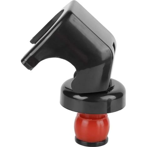 Bouchon Vin - Étanche pour Bouteilles de Vin et Champagne - En Caoutchouc Silicone Alimentaire - Lot de 5 Pièces - Noir (1/5)