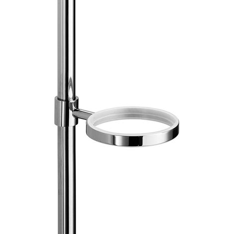 Lineabeta - Porte-balai en laiton chromé Ranpin (1/2)