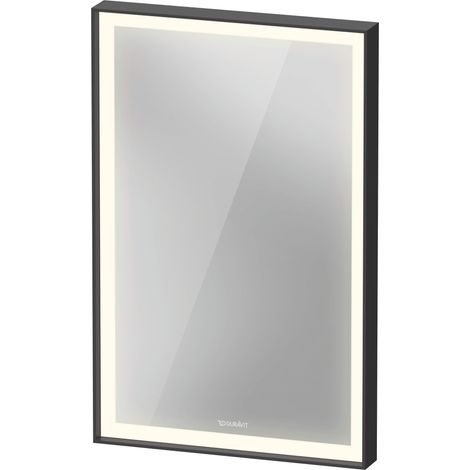Duravit L-Cube Spiegel mit integrierter Beleuchtung, eckig, LED