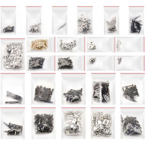 Kit de fixation pour imprimante 3D : vis, écrous et rondelles de montage en profilé, lot de pièces détachées (1/5)