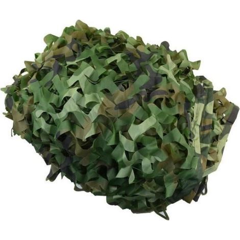 STOEX® Filet De Camouflage Militaire Pour Chasse Camping Jungle Décor Jardin Camouflage Net Camouflage 4X5M-Ywey (1/4)