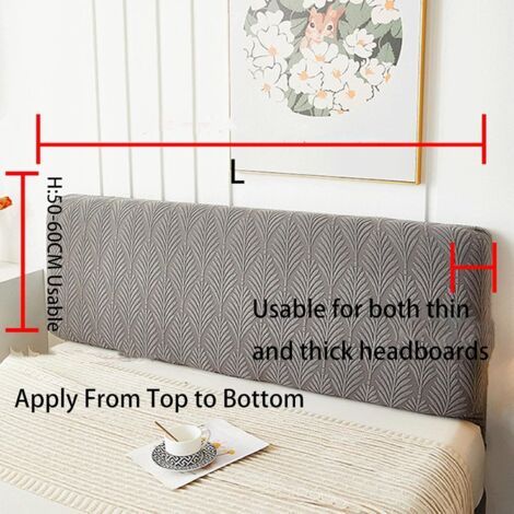 180 cm Kopfteilbezug, Kopfteilbezug, Kopfteilbezug, All-Inclusive-Kopfteilbezug, Stretch-Kopfteilbezug, Elastischer Kopfteilbezug für Kopfteile (1/3)