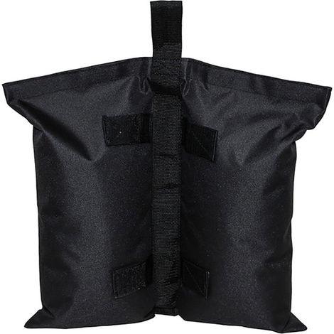 Sac De Contrebalancement Pour Parasol De Jardin - Tissu Oxford Résistant - Ouverture Large Pour Sable - Poignées Ergonomiques - 2 Pièces (1/5)