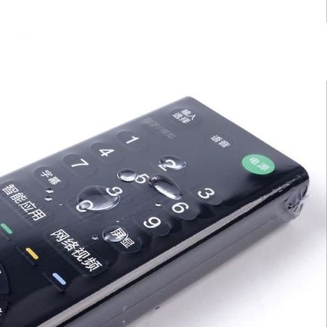 8x25cmSac de Film transparent rétractable 10 pièces, housse de TV, sac de protection Anti-poussière pour télécommande, climatisat (1/4)