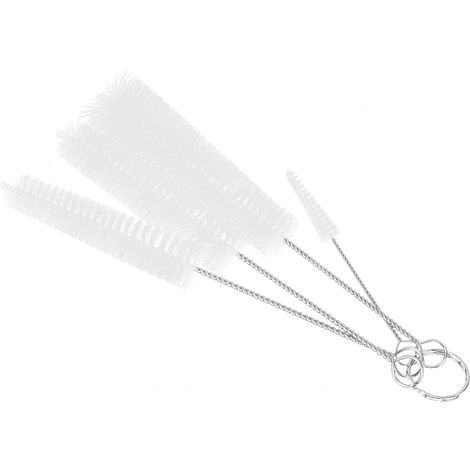 4 Brosses de Nettoyage Polyvalentes pour Bouteilles, Tasses, Tétines et Bouilloires (1/5)