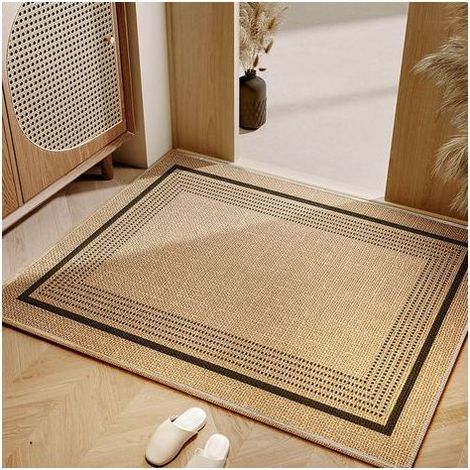 Tapis Cuisine Lavable Antidérapant Dos Caoutchouc Absorbant Évier Décoration Intérieur 60x90cm (1/4)