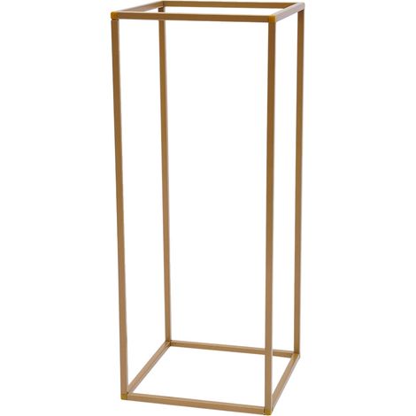 Stand de Fleurs, Design Moderne, Assemblage Facile, Or (1/2)