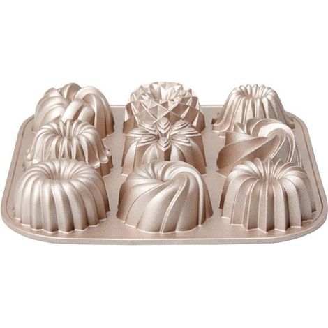 Patisse molde para repostería aluminio rosa cobrizo 24 cm