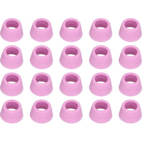 Buse en porcelaine 20 pièces, couvercle de protection en céramique pour consommables AG-60 pour torche de découpe plasma (1/5)