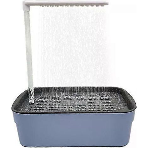 Douche pour oiseaux (Perruches). Baignoire pour cage. Bain automatique pour oiseaux de compagnie. Baignoire pour perruches. Système