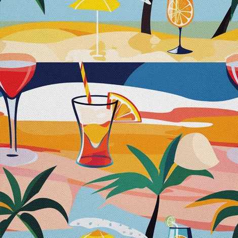 Outdoor-Dekostoffe Oxford - Motiv Cocktail DX8767 (1/5)
