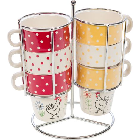 Amadeus - Coffret 6 tasses expresso Flavie