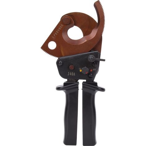 J40A Forbici per cavi a cricchetto di grado industriale da 300 mm² - Strumento manuale per il taglio di materiali (1/5)