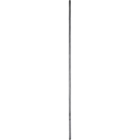 Deco Fer Forge – Barreau rond plein à facettes 1000mm Ø14mm – Fer forgé grenaillé à souder – Pour garde-corps et rampes d'escalier