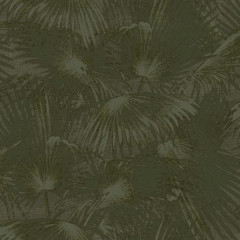 LOOKS by Wolfgang Joop Vliestapete Palm Fan Grun 10mx53cm