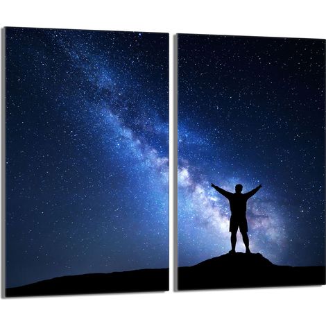 Placa protectora de vidrio para la estufa 2x30x52 Estrellas (1/5)