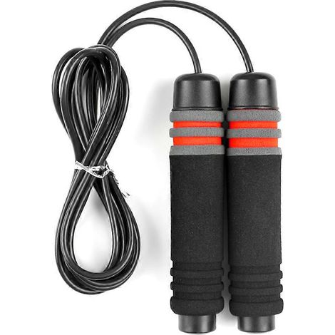Corde à sauter pour la boxe et l'exercice, conçue sans corde et lestée pour l'entraînement physique. (1/4)
