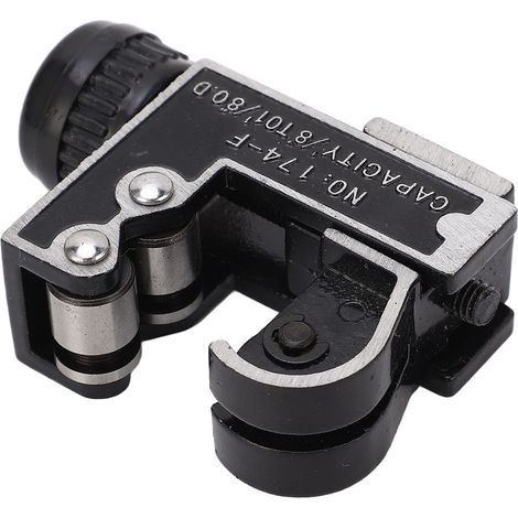 Coupe-Tuyau en Cuivre, Coupe-Tube en Acier Inoxydable de Type C, Mini Coupe-Tuyau de 3 à 28 Mm, Outil de Coupe de Tuyau de 1/8 Po à 1-1/8 Po, Outil de Coupe de Tube pour Tuyau en (1/5)