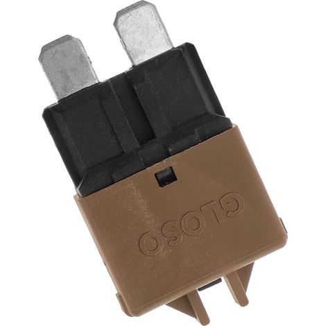 Disjoncteur Manuel Réarmable 7,5a 32v pour Véhicules et Bateaux, Protection de Circuit en Plastique et Métal, Fusible Miniature Fiable et Solide (1/5)