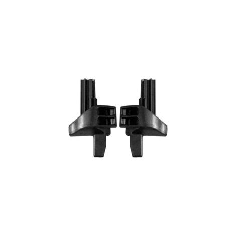 2x Kunststoff-Regalclips, kompatibel mit Mercedes-Benz A-Klasse W169, B-Klasse W245 A1696930284-Crezuo