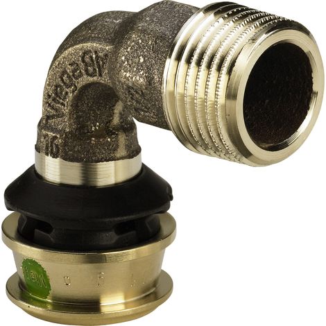 Coude à 90 degrés avec SC Raxofix 5314 en bronze silicium 16 mm x R1/2