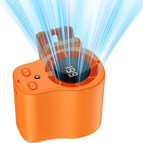 Petit ventilateur à pince Portable Avec Affichage LED (1/5)