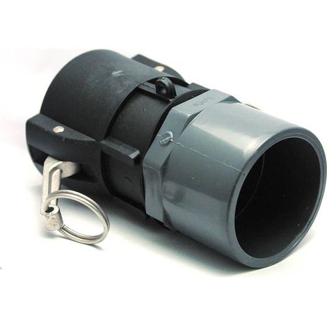 Raccord camlock femelle 2 pouces - pvc femelle 63/75