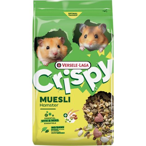 Versele-Laga Nagerfutter Hamster Crispy Müsli 750 g Hamsterfutter