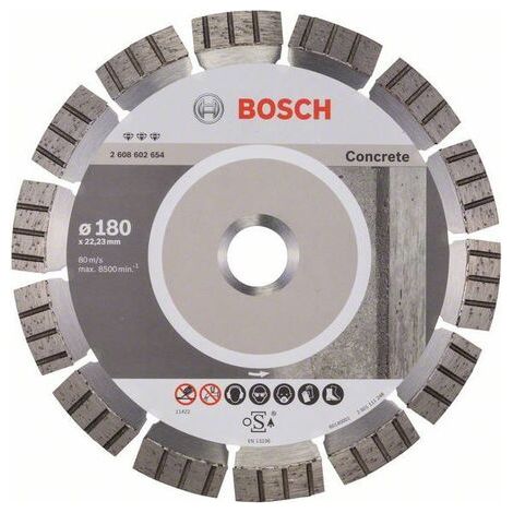 Disco diamantato PRO per taglio cemento, 180 x 22,23 mm (1/5)