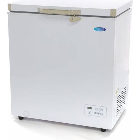 Congélateur coffre 140L - 2 roulettes - Compact - Maxima (1/5)