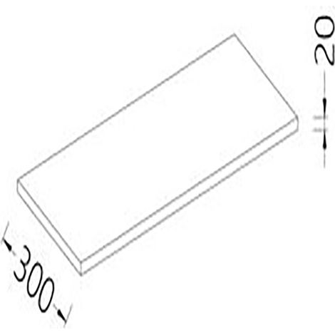 Option- supplément pour étagère inox - Diamond