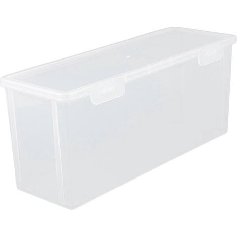 Kühlschrank-Aufbewahrungsbox, transparente Brotdose, Brotfach – 30 x 13 cm (1/4)