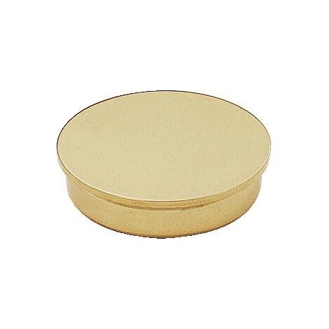 Embout laiton plat pour tube Ø 30 mm - 1A.10.59 - CUIVRINOX