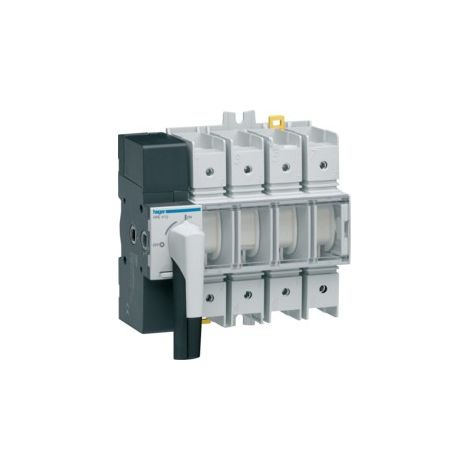 Sezionatore Hager 4P 100A 8 moduli con comando rotativo HAE410