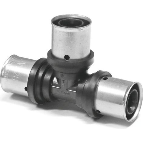 3 x THPRESS Pressfitting T-Stück gleiche Abgänge TH Kontur