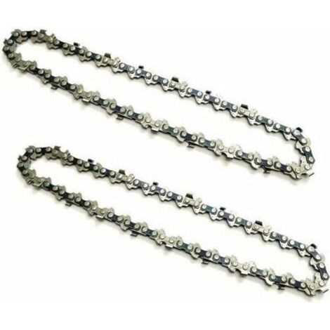 2Pcs 6 Inch Chainsaw Chains for Mini Handheld Rechargeable Chainsaw Chain,Chain Pitch1/4,Chain Gauge 0.043/1.1mm,Drive Links 37DL,Useful Cutting Length1 (1/5)