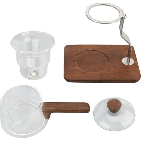 Teiera automatica con filtro, capacità 350 ml, magnetica, facile da pulire, pratico set da tè per la casa. (1/5)