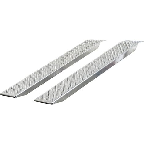 Mw Tools – Rampe de chargement aluminium 1000kg 1500x260mm – Largeur utile 222mm – Surface antidérapante 3D – SOR1500 (1/5)