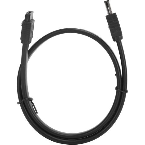 50 cm langes, geschirmtes eSATA-auf-SATA-Kabel (Stecker auf Stecker) für externe Festplatten mit Verlängerungsanschluss (1/5)