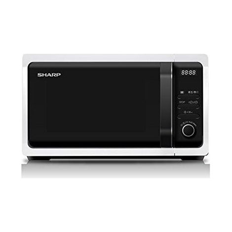 Sharp R243W Mikrowelle Weiß 800 Watt 24 Programme