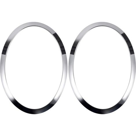 Cadres de phares chromés pour MINI F55/F56/F57 (2013–2018) – Lot de 2 pièces en ABS haute qualité – Facile à installer