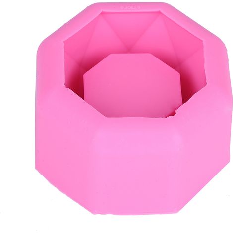 Moule en silicone pour pot de fleurs, jardinière de jardin, vase en ciment, moule pour bougeoir (BK1130)